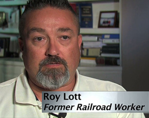 Roy Lott Former Railroad Worker and subject of this Legal Settlement Documentary